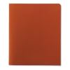 Two-Pocket Folder, Textured Paper, 100-Sheet Capacity, 11 x 8.5, Orange, 25/Box2