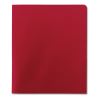 Two-Pocket Folder, Textured Paper, 100-Sheet Capacity, 11 x 8.5, Red, 25/Box2