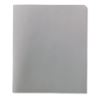 Two-Pocket Folder, Textured Paper, 100-Sheet Capacity, 11 x 8.5, White, 25/Box2