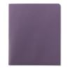 Two-Pocket Folder, Textured Paper, 100-Sheet Capacity, 11 x 8.5, Lavender, 25/Box2