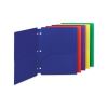 Poly Snap-In Two-Pocket Folder, 50-Sheet Capacity, 11 x 8.5, Assorted, 10/Pack2