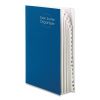Deluxe Expandable Indexed Desk File/Sorter, Reinforced Tabs, 20 Dividers, Alpha/Numeric, Legal-Size, Dark Blue Cover2