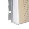 Poly Ring Binder Pockets, 9 x 11.5, Clear, 3/Pack2