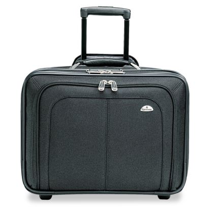 Mobile Office Rolling Notebook Case, Nylon, 17 1/2 x 9 x 14, Black1