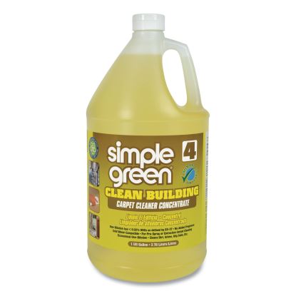 Clean Building Carpet Cleaner Concentrate, Unscented, 1gal Bottle1
