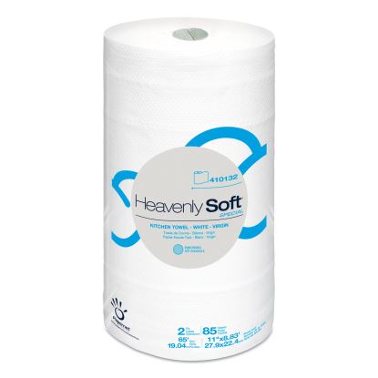 Heavenly Soft Kitchen Paper Towel, Special, 11" x 8.8", White, 85/Roll, 30 Rolls/Carton1