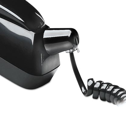 Twisstop Detangler with Coiled, 25-Foot Phone Cord, Black1