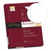 100% Cotton Resume Paper, 95 Bright, 24 lb Bond Weight, 8.5 x 11, White, 100/Pack2