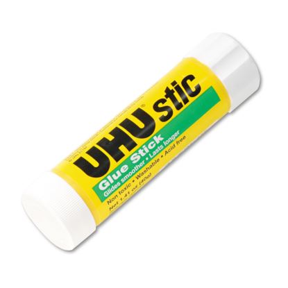 Stic Permanent Glue Stick, 1.41 oz, Applies and Dries Clear1