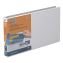 QuickFit Landscape Spreadsheet Round Ring View Binder, 3 Rings, 1" Capacity, 14 x 8.5, White1