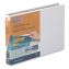 QuickFit Landscape Spreadsheet Round Ring View Binder, 3 Rings, 1" Capacity, 11 x 8.5, White1