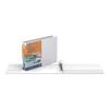 QuickFit Landscape Spreadsheet Round Ring View Binder, 3 Rings, 1.5" Capacity, 11 x 8.5, White2