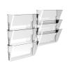 Wall File, Letter, 13 x 7, Single Pocket, Clear2
