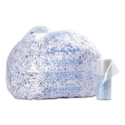 Plastic Shredder Bags for TAA Compliant Shredders, 35-60 gal Capacity, 100/Box1