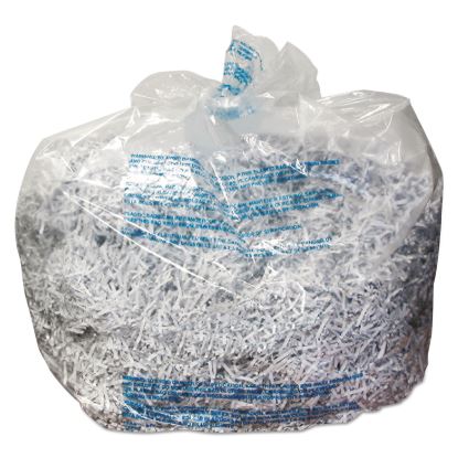 Plastic Shredder Bags, 13-19 gal Capacity, 25/Box1