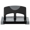 45-Sheet SmartTouch Three-Hole Punch, 9/32" Holes, Black/Gray1