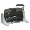 40-Sheet LightTouch Heavy-Duty Two- to Seven-Hole Punch, 9/32" Holes, Black/Gray1