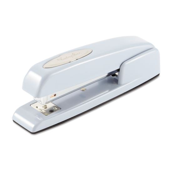 747 Business Full Strip Desk Stapler, 25-Sheet Capacity, Sky Blue1