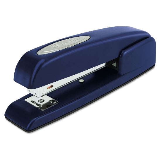 747 Business Full Strip Desk Stapler, 25-Sheet Capacity, Royal Blue1