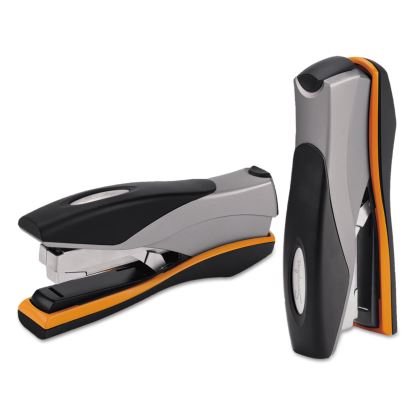 Optima 40 Desktop Stapler, 40-Sheet Capacity, Silver/Black/Orange1