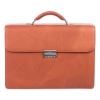 Milestone Briefcase, Fits Devices Up to 15.6", Leather, 5 x 5 x 12, Cognac2