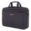 Cadence 2 Section Briefcase, Fits Devices Up to 15.6", Polyester, 4.5 x 4.5 x 16, Charcoal1