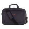 Cadence 2 Section Briefcase, Fits Devices Up to 15.6", Polyester, 4.5 x 4.5 x 16, Charcoal2