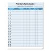 HIPAA Labels, Patient Sign-In, 8.5 x 11, Blue, 23/Sheet, 125 Sheets/Pack1