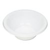 Plastic Dinnerware, Bowls, 12 oz, White, 125/Pack1