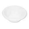 Plastic Dinnerware, Bowls, 5 oz, White, 125/Pack1