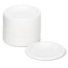 Plastic Dinnerware, Plates, 7" dia, White, 125/Pack2