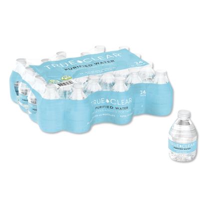 Purified Bottled Water, 8 oz Bottle, 24 Bottles/Carton1