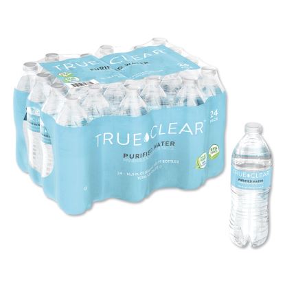 Purified Bottled Water, 16.9 oz Bottle, 24 Bottles/Carton1