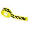 Caution Barricade Safety Tape, 3" x 1,000 ft, Black/Yellow2