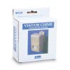 Visitor Arrival/Departure Chime, Battery Operated, 2.75 x 2 x 4.25, Gray2