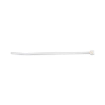 Nylon Cable Ties, 4 x 0.06, 18 lb, Natural, 1,000/Pack1