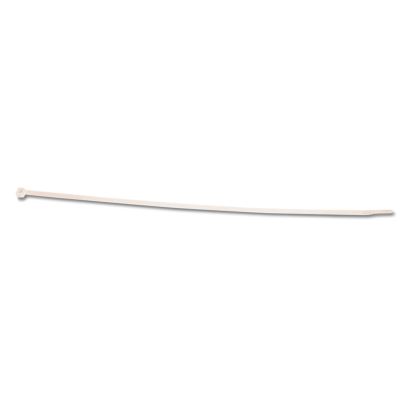 Nylon Cable Ties, 8 x 0.19, 50 lb, Natural, 1,000/Pack1