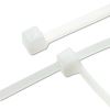 Nylon Cable Ties, 11 x 0.19, 50 lb, Natural, 500/Pack2
