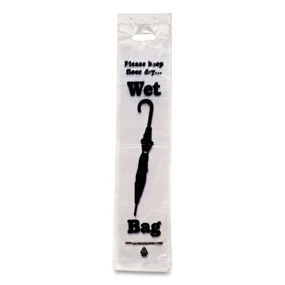 Wet Umbrella Bags, 7" x 31", Clear, 1,000/Box1