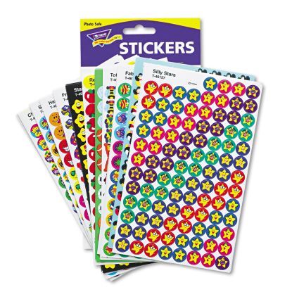 SuperSpots and SuperShapes Sticker Variety Packs, Awesome Assortment, Assorted Colors, 5,100/Pack1