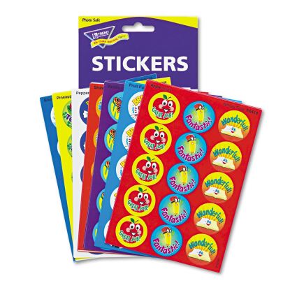 Stinky Stickers Variety Pack, Positive Words, Assorted Colors, 300/Pack1