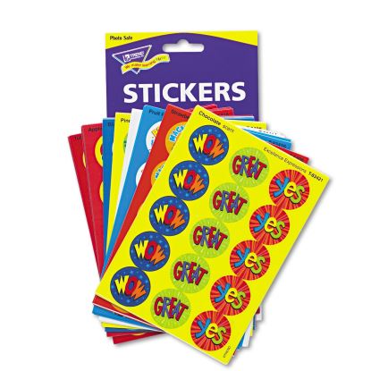 Stinky Stickers Variety Pack, Praise Words, Assorted Colors, 435/Pack1