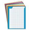 Jumbo Vertical Incentive Chart Pack, 22 x 28, Vertical Orientation, Assorted Colors with Assorted Borders, 8/Pack2