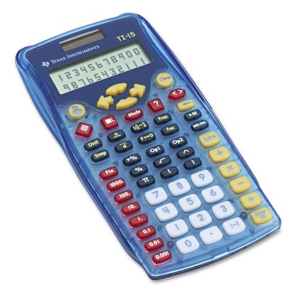 TI-15 Explorer Elementary Calculator, 11-Digit LCD1