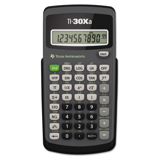 TI-30Xa Scientific Calculator, 10-Digit LCD1