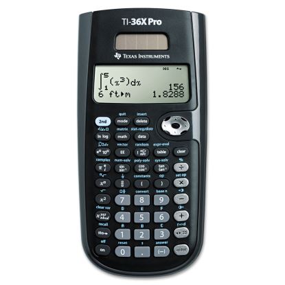 TI-36X Pro Scientific Calculator, 16-Digit LCD1