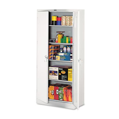 78" High Deluxe Cabinet, 36w x 18d x 78h, Light Gray1