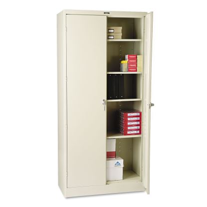 78" High Deluxe Cabinet, 36w x 18d x 78h, Putty1