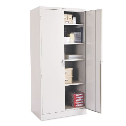 78" High Deluxe Cabinet, 36w x 24d x 78h, Light Gray1
