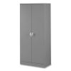 78" High Deluxe Steel Storage Cabinet, 36w x 24d x 78h, Medium Gray2